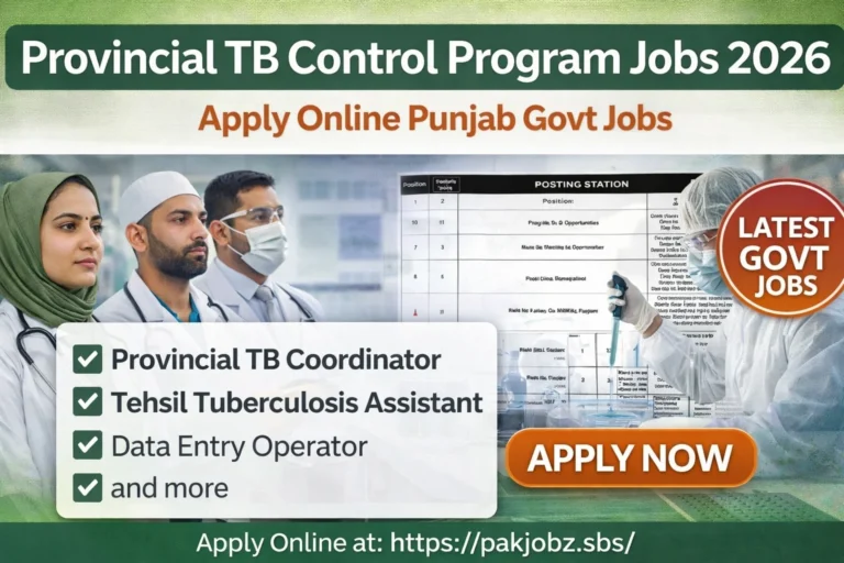 PTP Punjab Jobs 2026