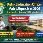 District Education Officer Male Mirpur Jobs 2026