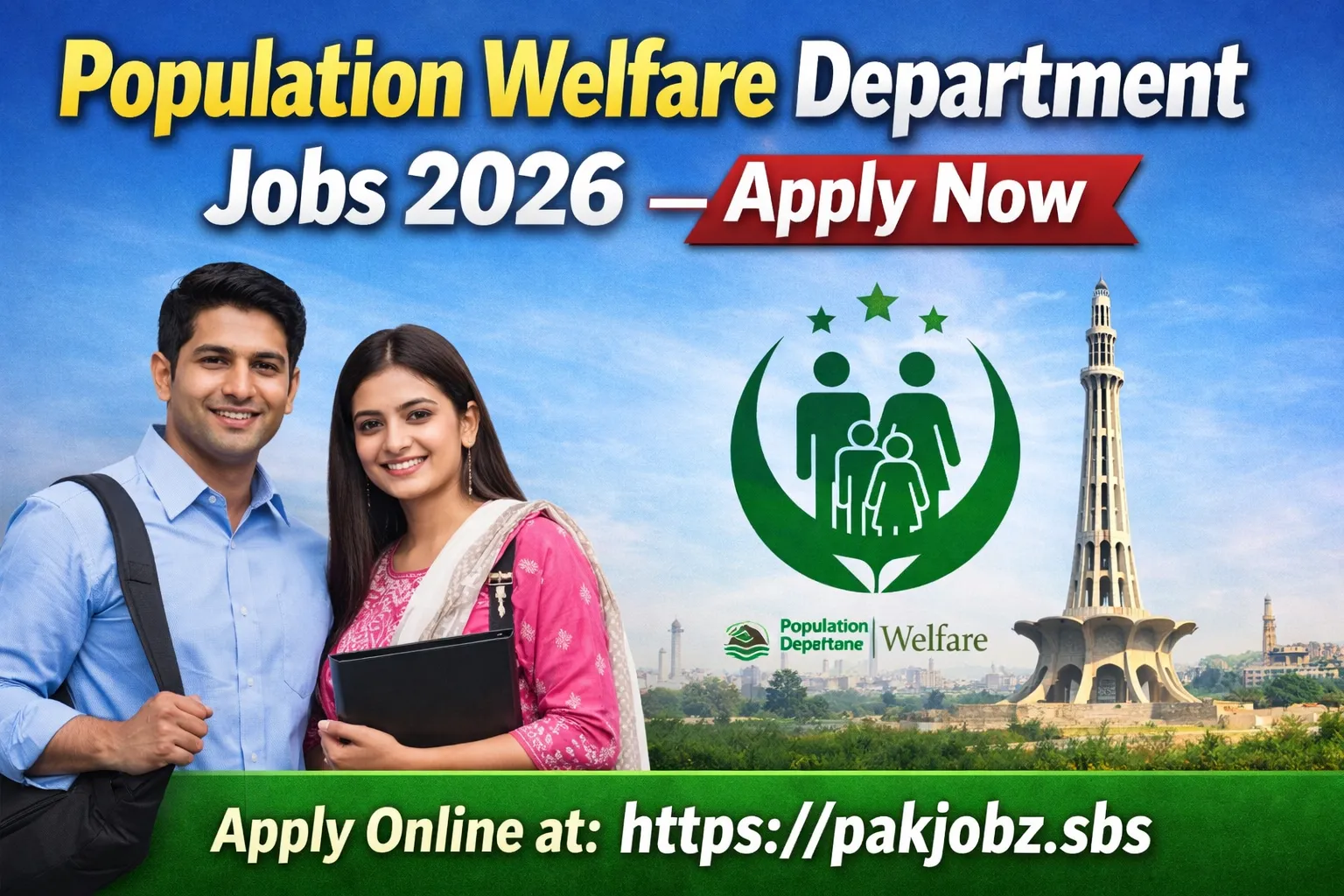 Population Welfare Department Jobs 2026