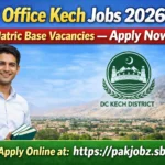 DC Office Kech Jobs 2026