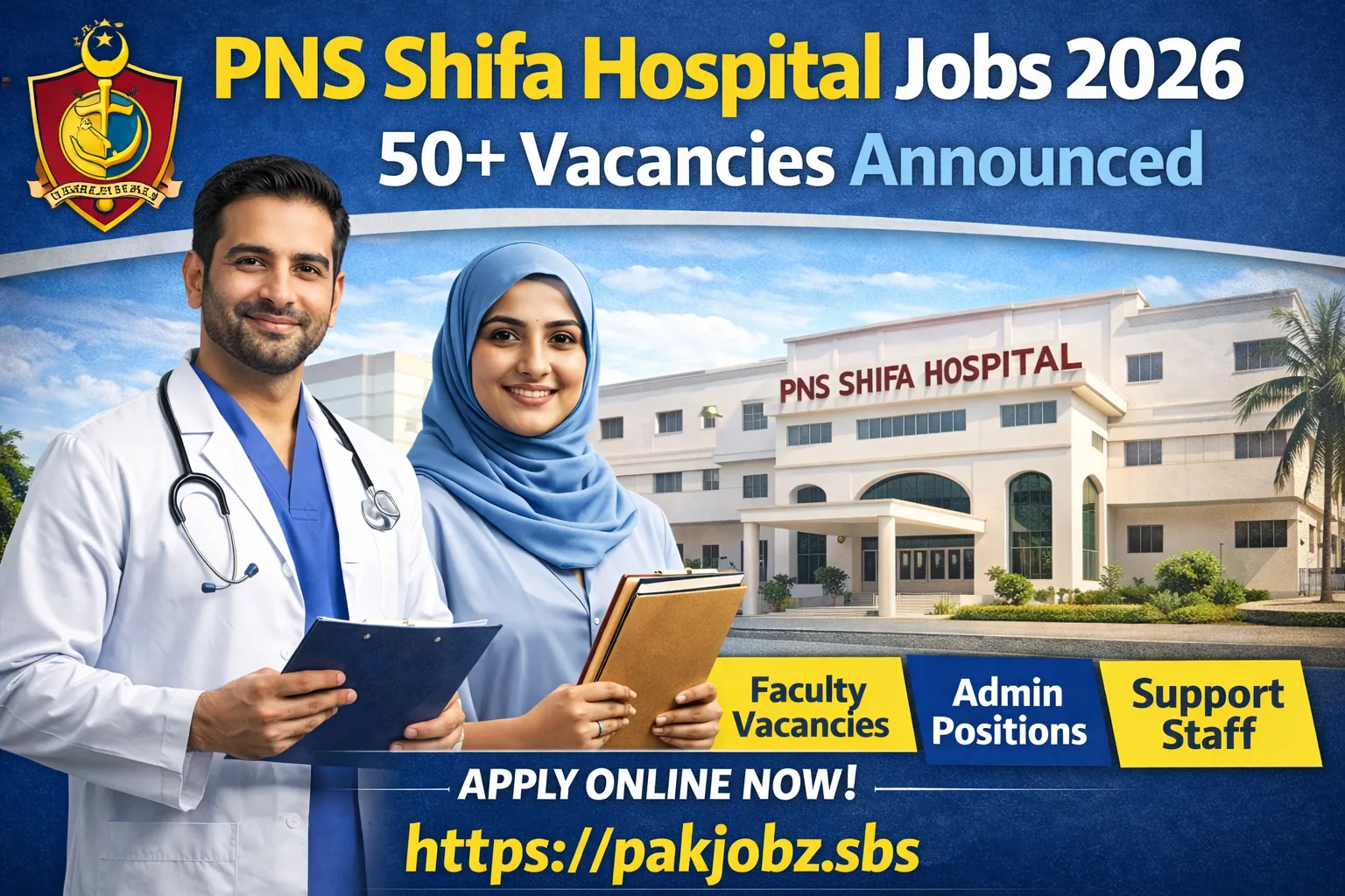 PNS Shifa Hospital Jobs 2026